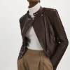 LAMARQUE Leather Jackets | AZRA | Leather Jacket Mahogany