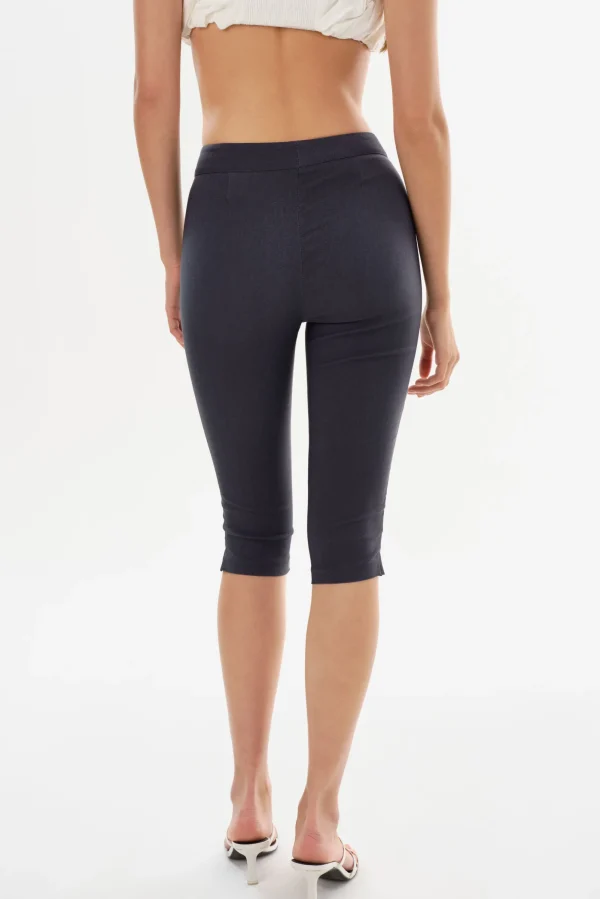 LAMARQUE Pants&Shorts | CELINE | Stretch Twill Capri Heather Navy