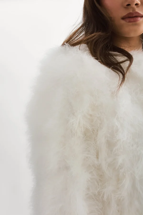 LAMARQUE Coats&Jackets | DEORA | Feather Jacket White