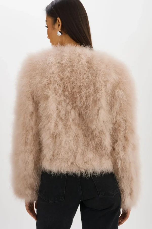 LAMARQUE Coats&Jackets | DEORA | Feather Jacket Doeskin