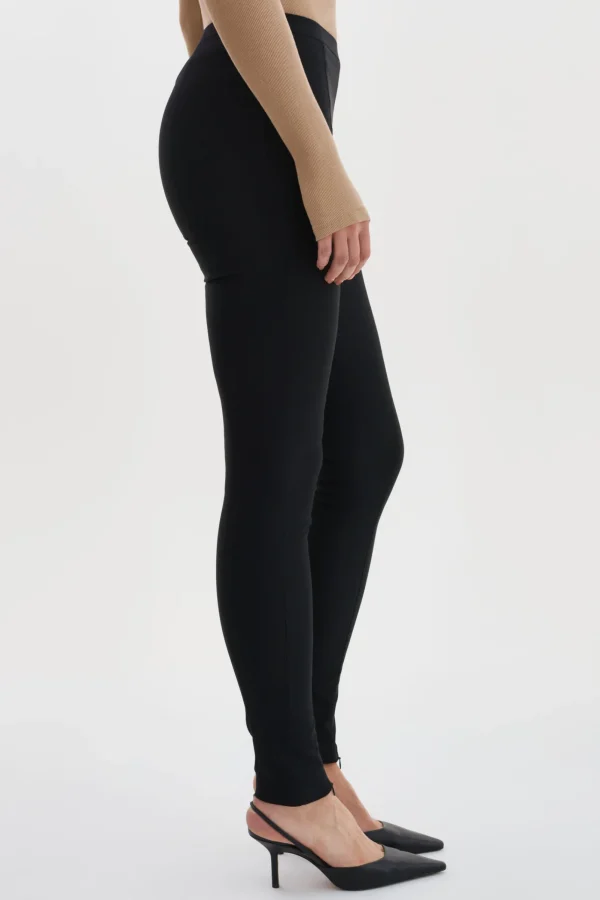 LAMARQUE Pants&Shorts | ELAINE | Twill Leggings Black