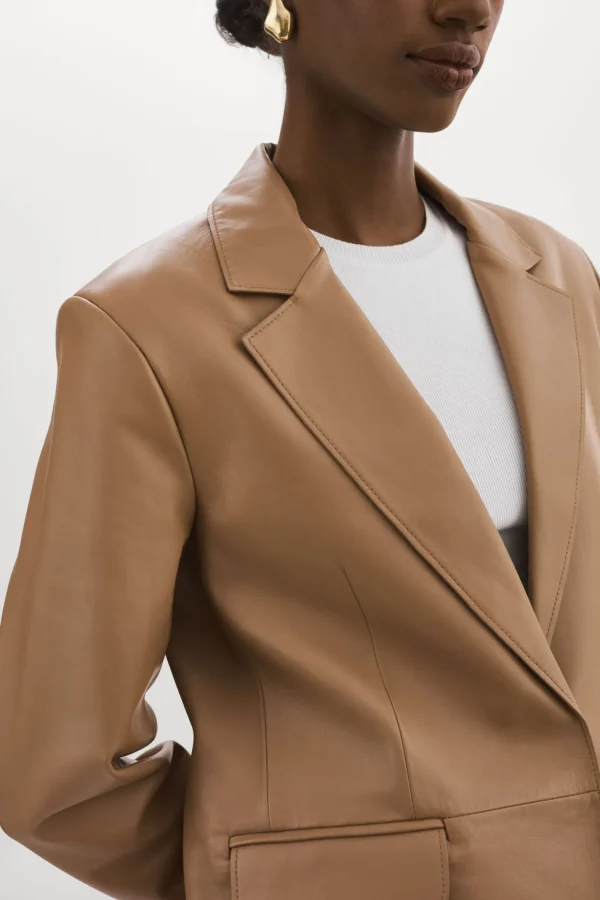 LAMARQUE Leather Jackets | ELZA | Leather Blazer MOCHA