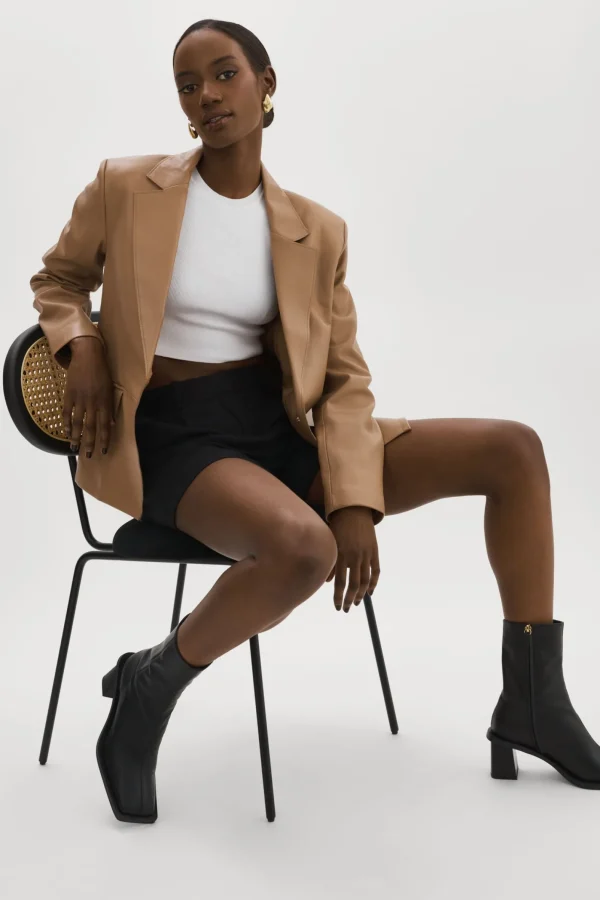 LAMARQUE Leather Jackets | ELZA | Leather Blazer MOCHA