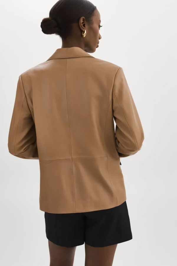 LAMARQUE Leather Jackets | ELZA | Leather Blazer MOCHA