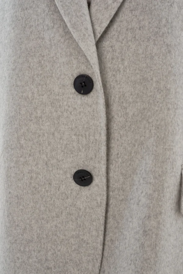 LAMARQUE Coats&Jackets | ENNIS | Oversized Wool Blazer Light Grey