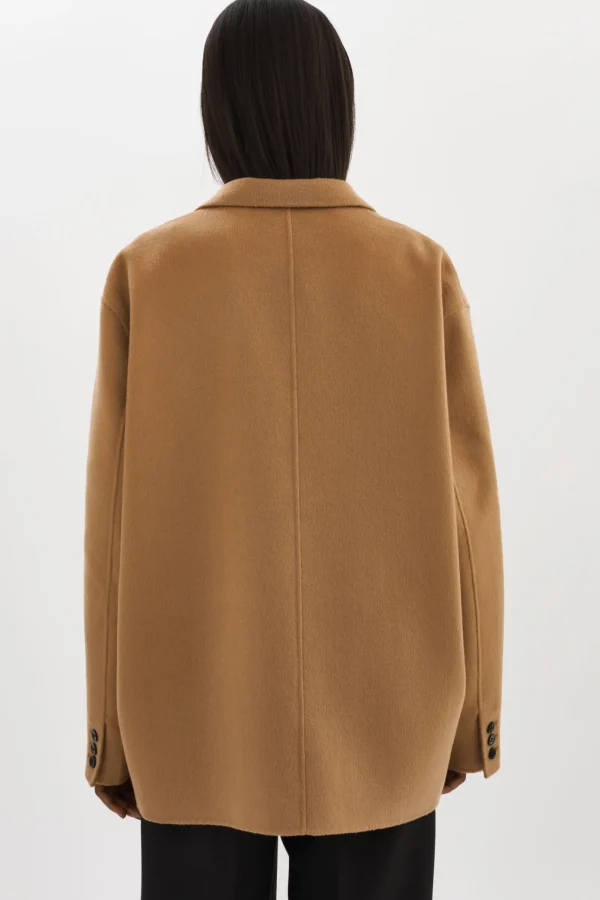 LAMARQUE Coats&Jackets | ENNIS | Oversized Wool Blazer Camel