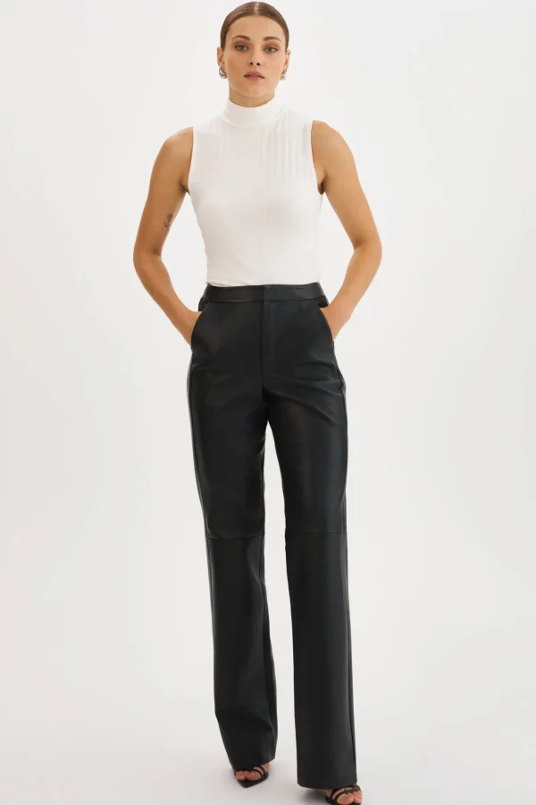 LAMARQUE Pants&Shorts | EVIN | Leather Pants Black