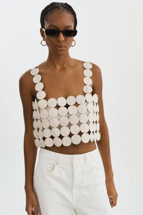 LAMARQUE Tops | FINLEY | Multi-Circle Top Bone