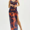 LAMARQUE Dresses | HADYL | Mesh Maxi Dress Floral