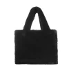 LAMARQUE Accessories | JADE Faux Fur Tote Bag Black