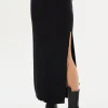 LAMARQUE Skirts | JILLIAN | Knit Midi Skirt Black
