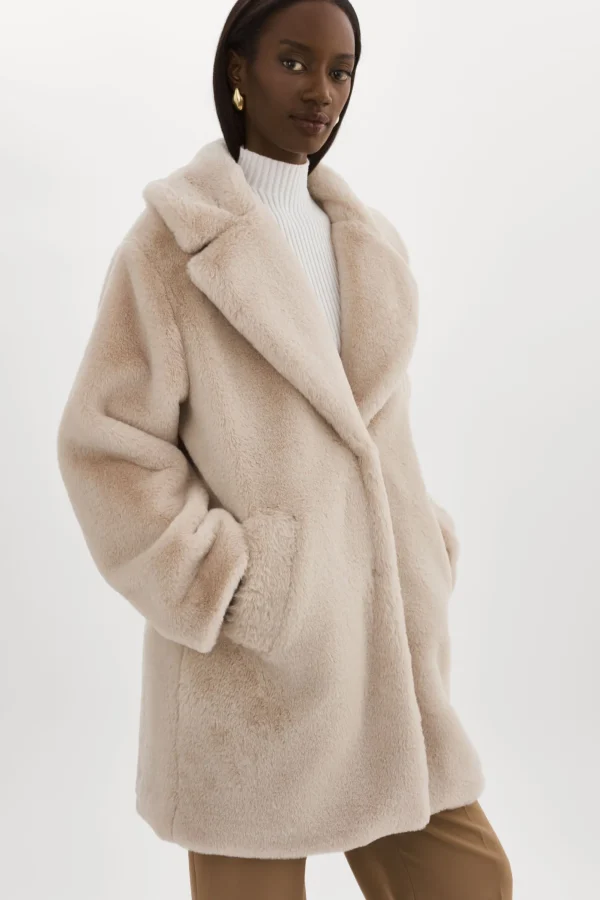 LAMARQUE Coats&Jackets | LINNEA | Faux Fur C Oat
