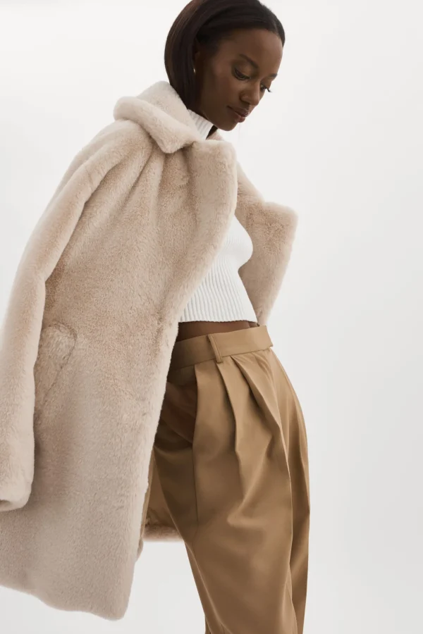 LAMARQUE Coats&Jackets | LINNEA | Faux Fur C Oat