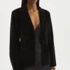 LAMARQUE Coats&Jackets | LOTTIE | Faux Leather Blazer Black