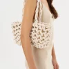 LAMARQUE Accessories | MALENA | Braided Shoulder Bag Bone