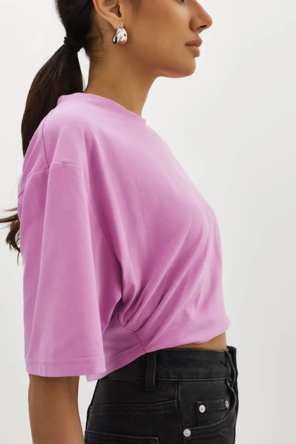 LAMARQUE Tops | NAIA | Cropped Tee BODACIOUS PINK