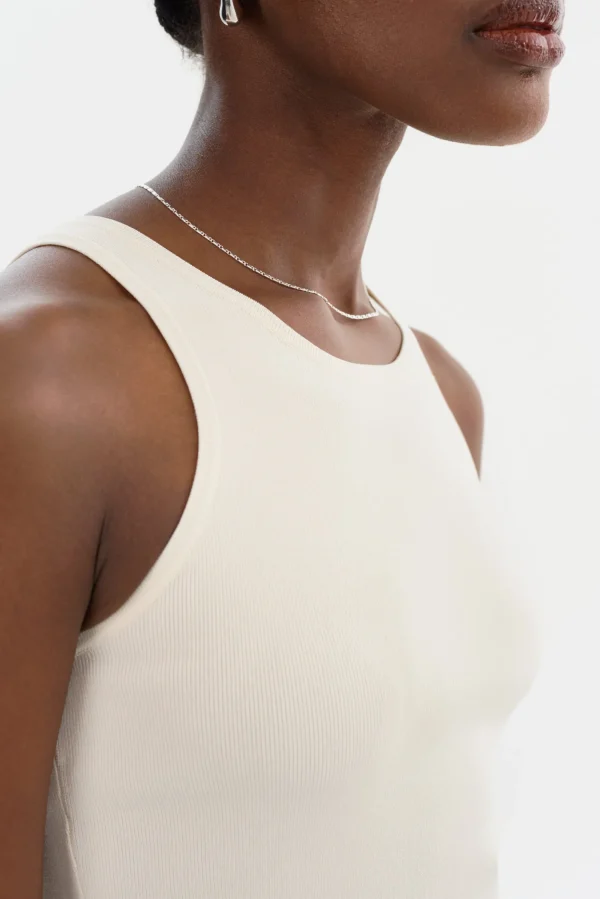 LAMARQUE Tops | NEVINA | Knit Tank Top Off White