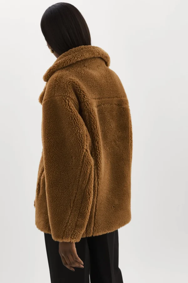 LAMARQUE Coats&Jackets | SOPHIE | Sherpa Jacket Brown