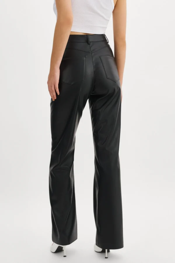 LAMARQUE Pants&Shorts | TAVI Faux Leather Pants Black