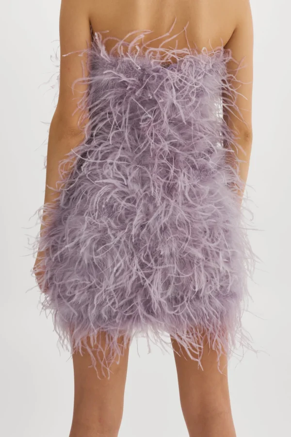 LAMARQUE Dresses | TRIANA | Feather Dress Lavender