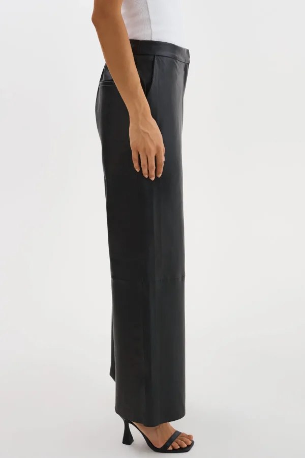 LAMARQUE Pants&Shorts | YAREN | Leather Pants Black